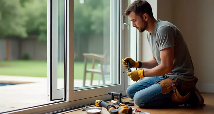 Squeaky Sliding Patio Doors in Fleming Island, FL