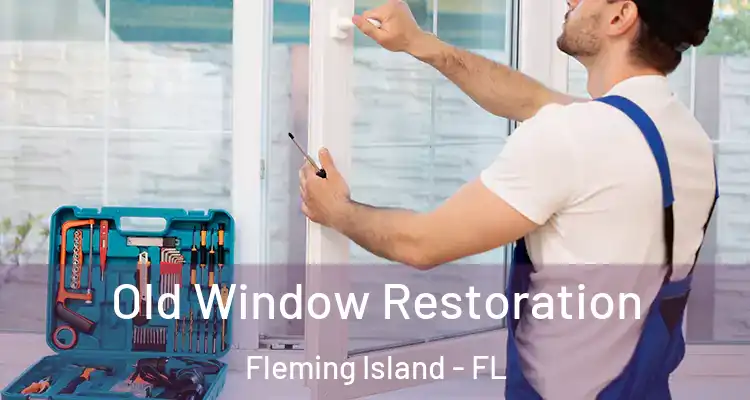 Old Window Restoration Fleming Island - FL