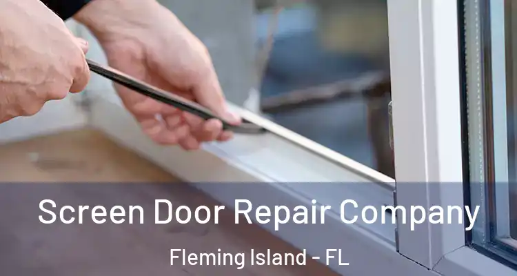 Screen Door Repair Company Fleming Island - FL