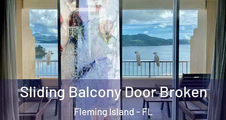 Sliding Balcony Door Broken Fleming Island - FL